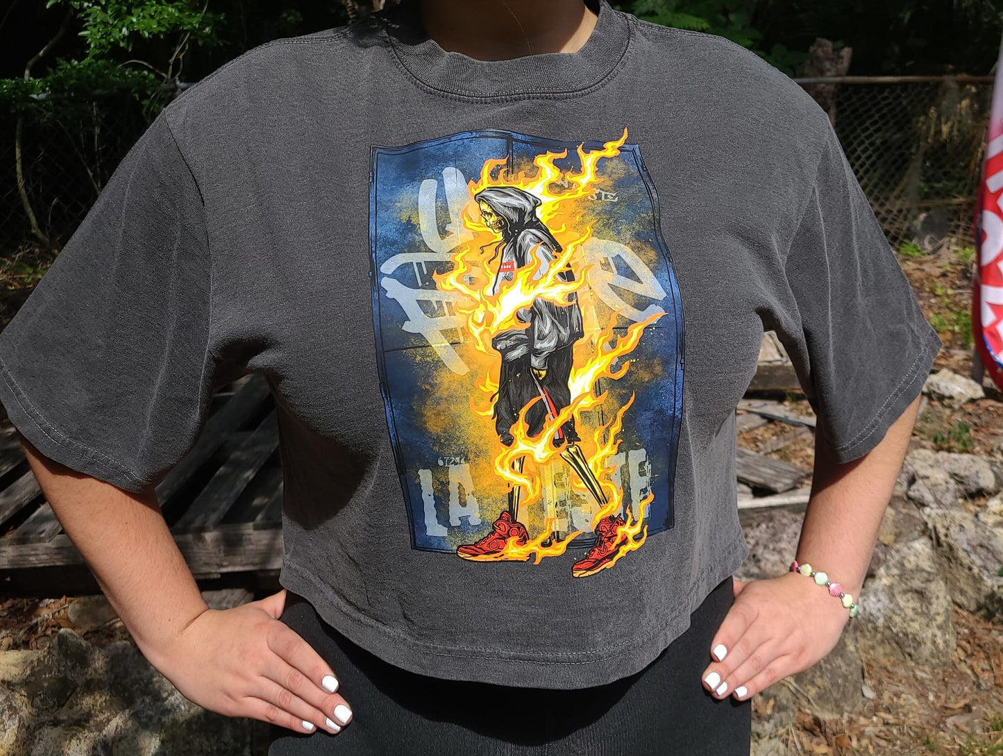 La Peste WMN “ Caminando en fuego ” Tee