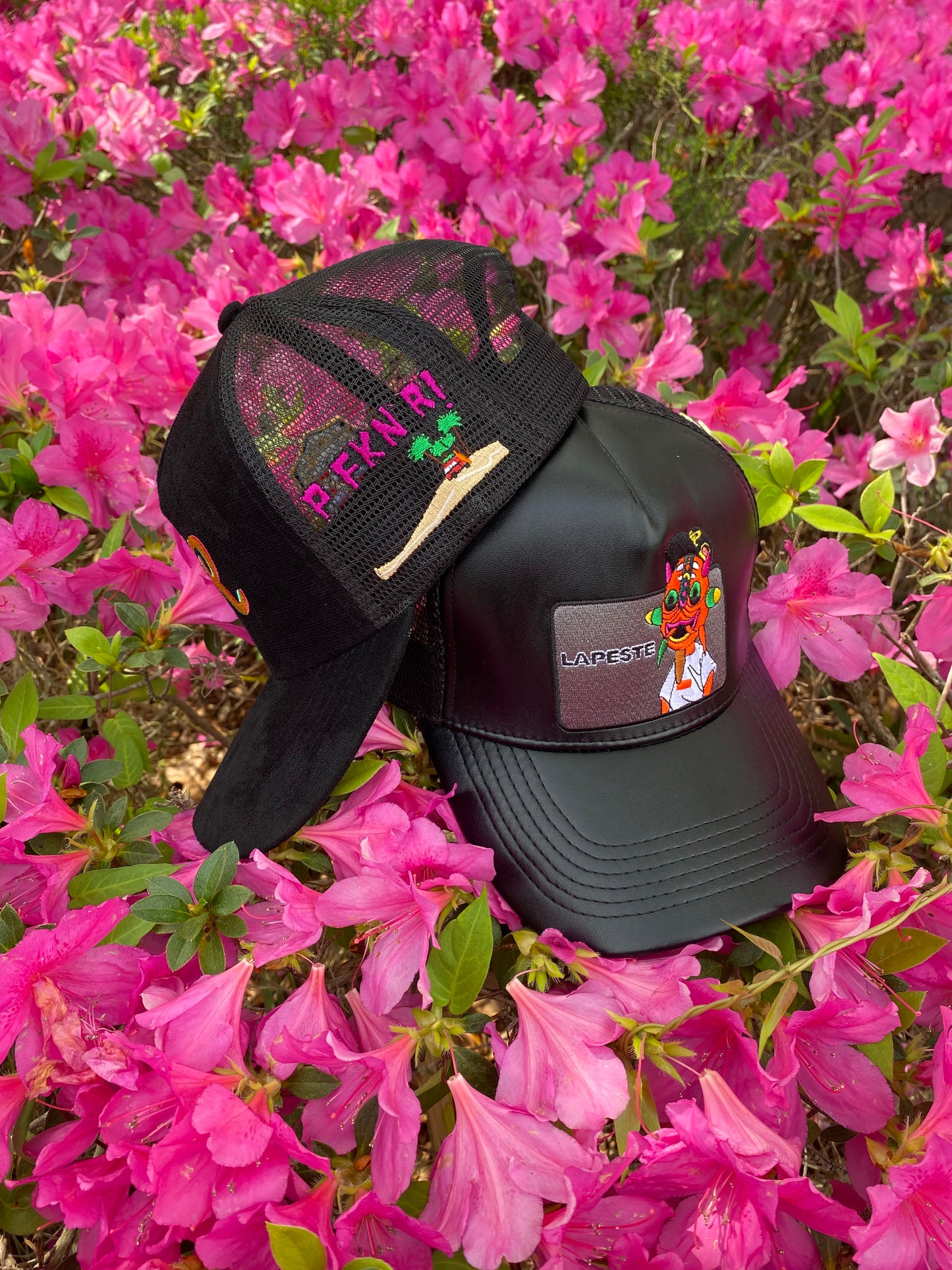 La Peste Mascot Leather Hat